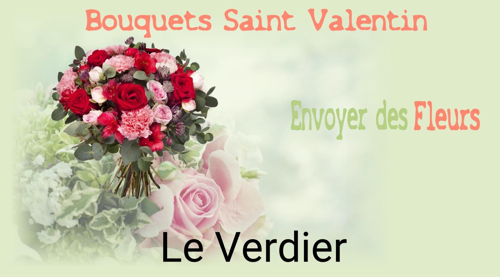 Roses de Saint-Valentin livrées à Le Verdier